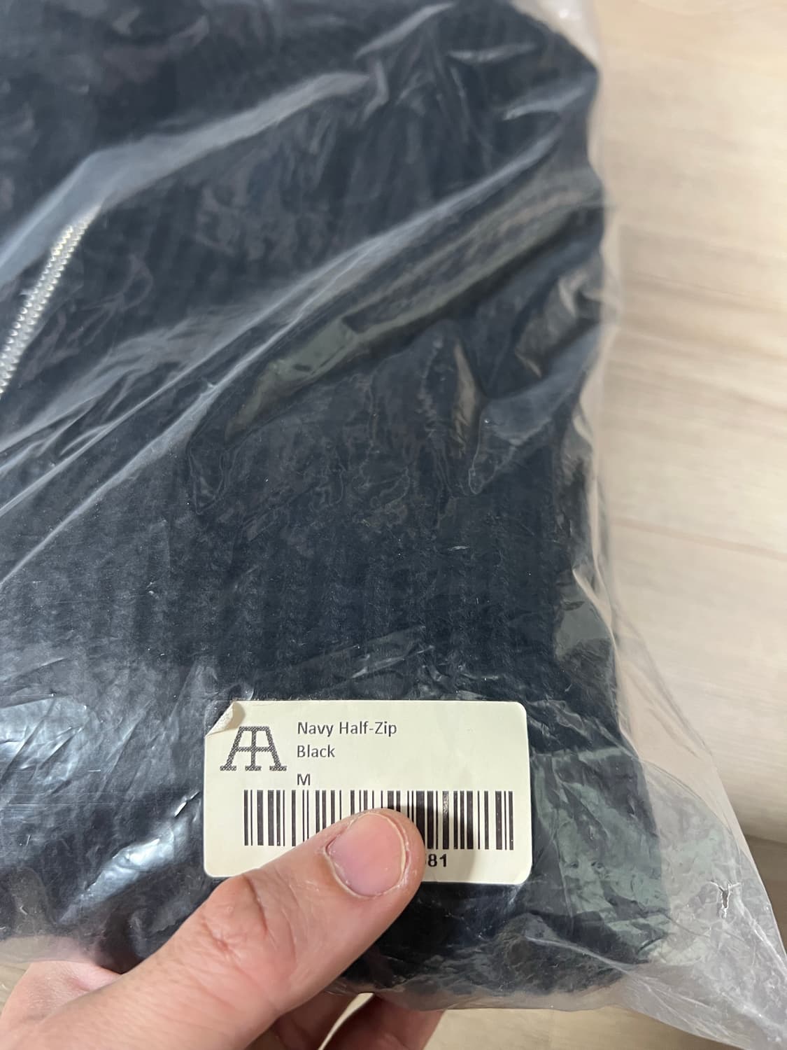 안데르센 안데르센 하프집업 새상품 M 상품이미지6