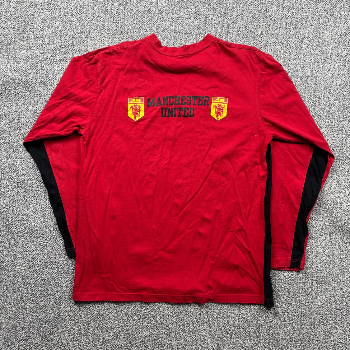 맨체스터유나이티드 빅로고 투톤 롱슬리브 상품이미지3