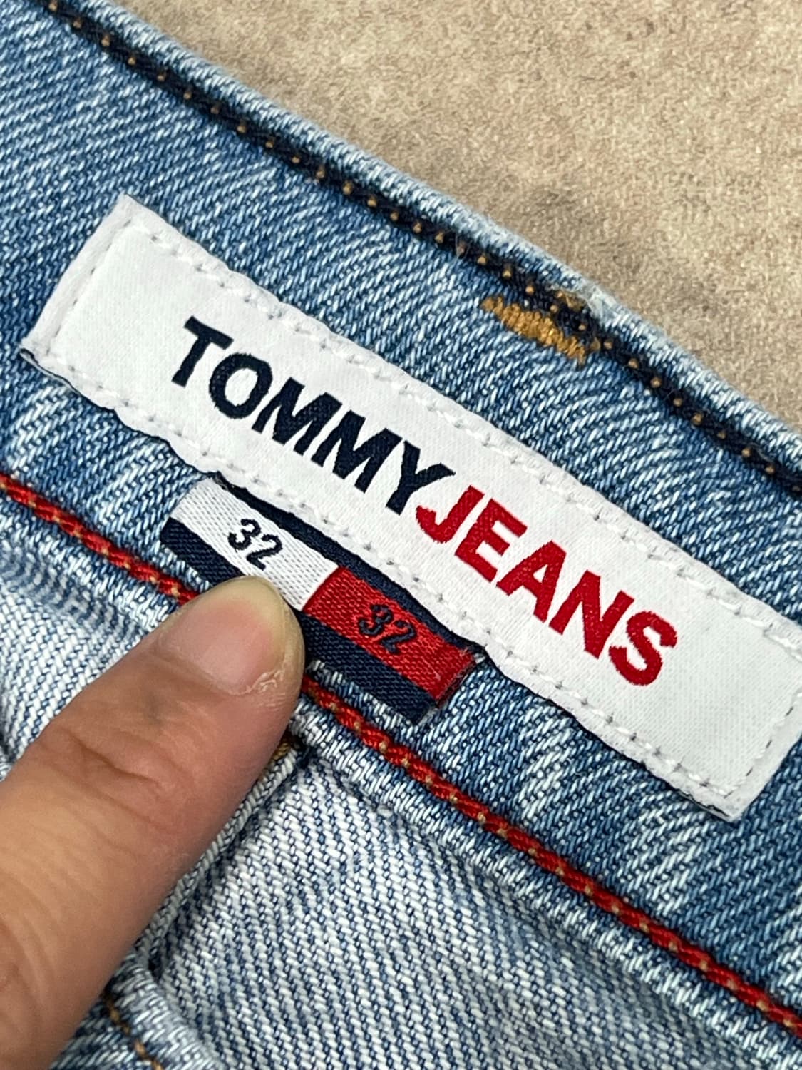 타미진스 연청 데님 팬츠 상품이미지5