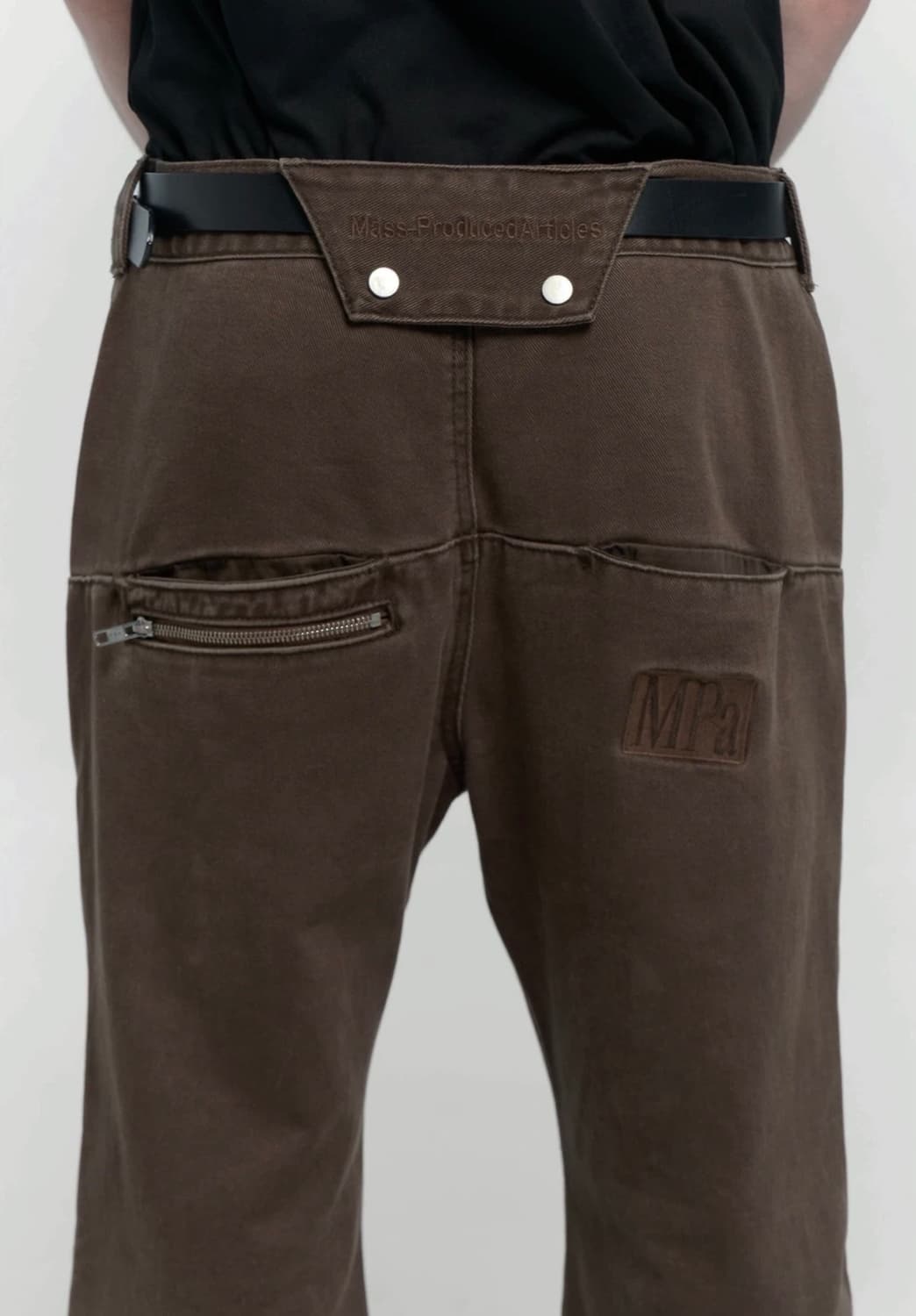 플라스틱프로덕트 Mpa 포켓 팬츠 (브라운) 상품이미지6