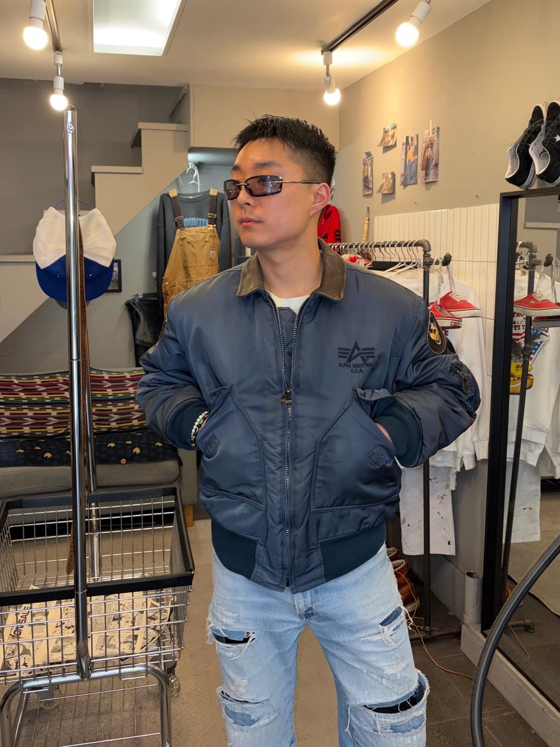 Alpha Industries CWU-45 patch USA flight 상품이미지2