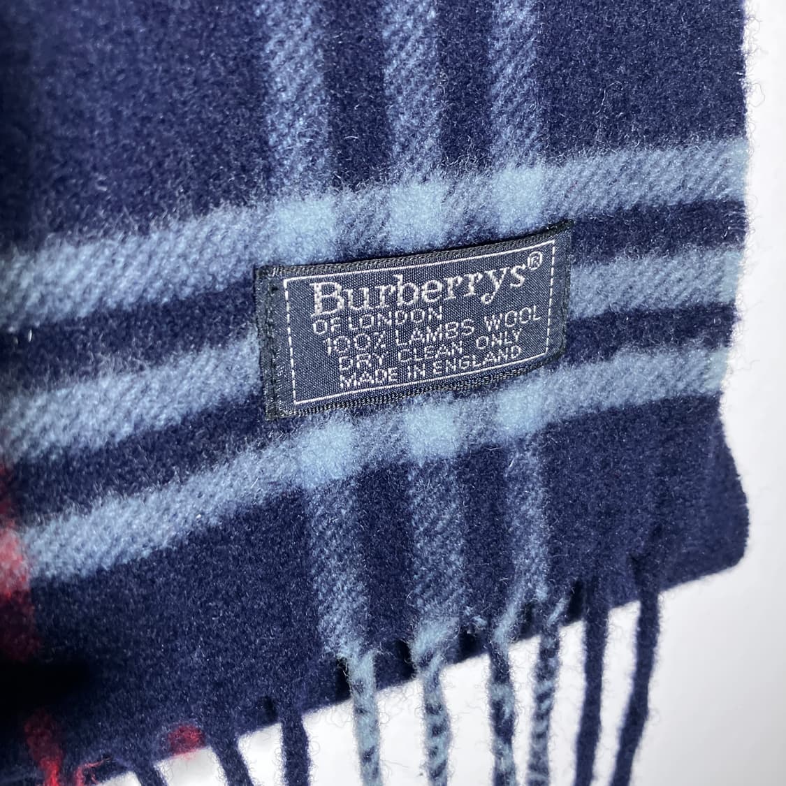 BURBERRY'S 버버리 구형 노바체크 램스울 머플러 상품이미지2