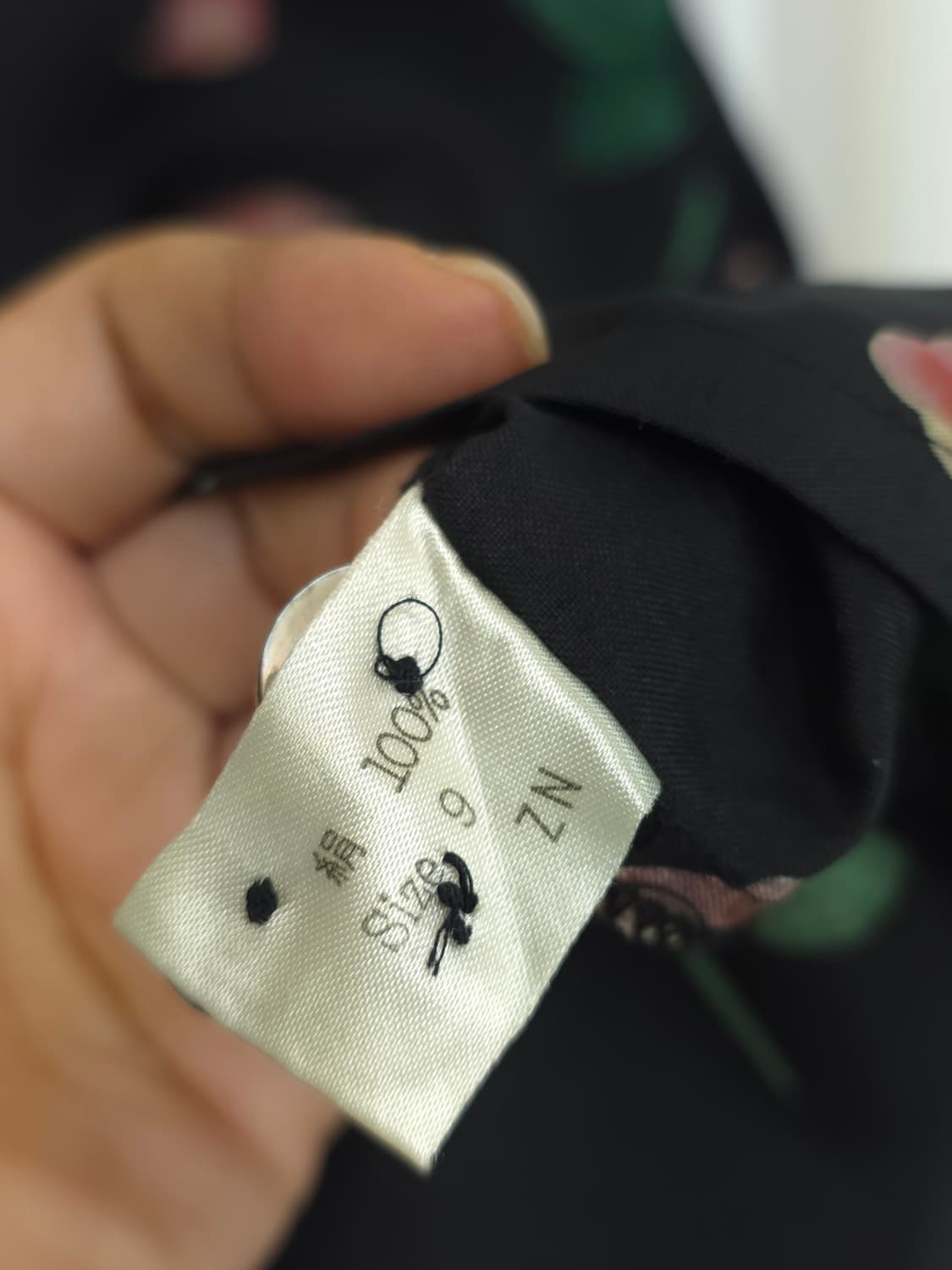 실크100% 블라우스 상품이미지9