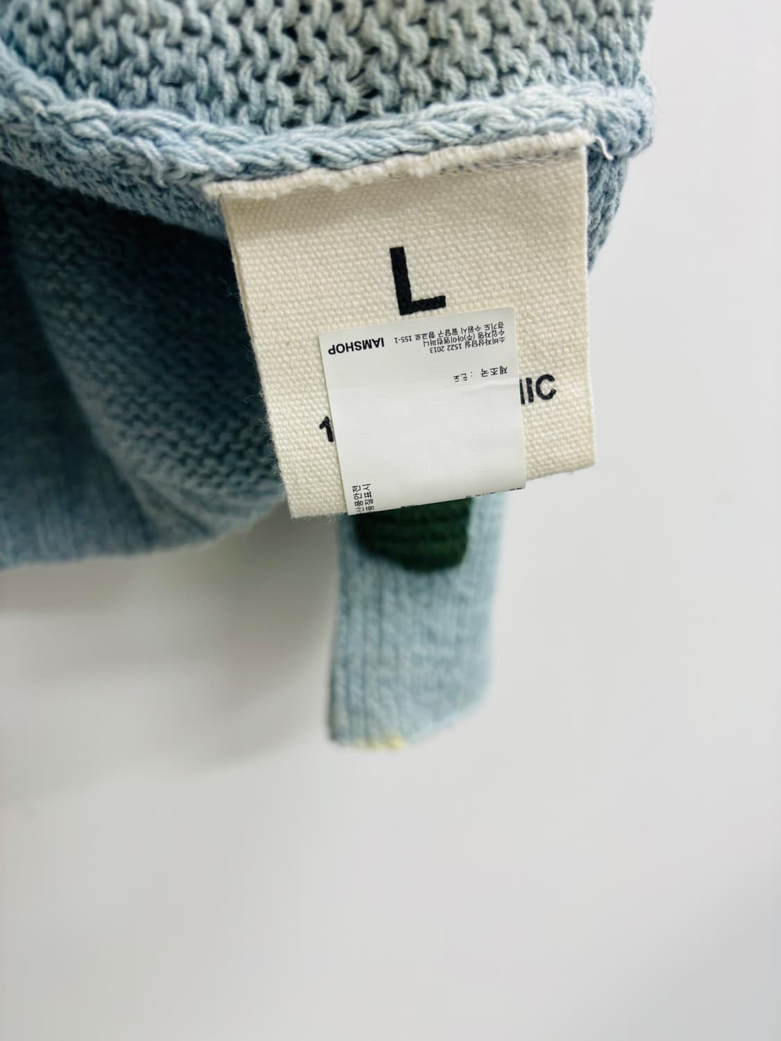 Story mfg. 22ss 핸드 니트 자수 가디건 상품이미지4