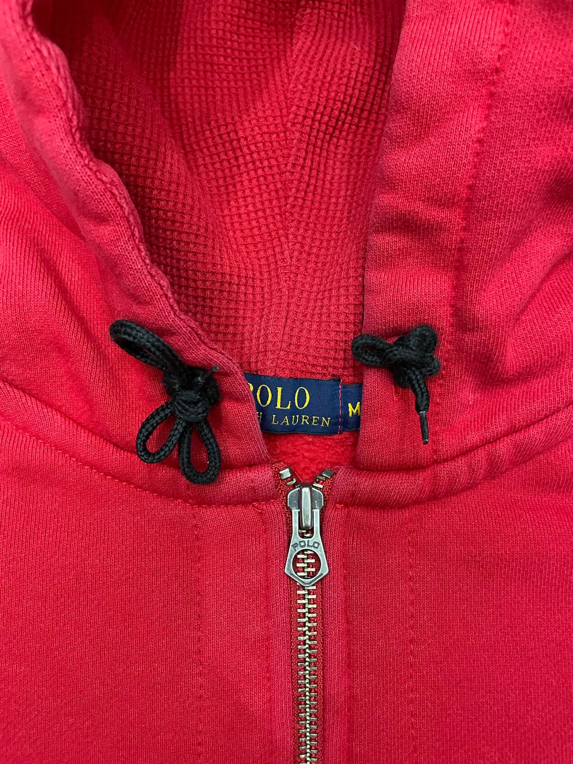 폴로 랄프로렌 레드 써멀 후드집업 상품이미지6
