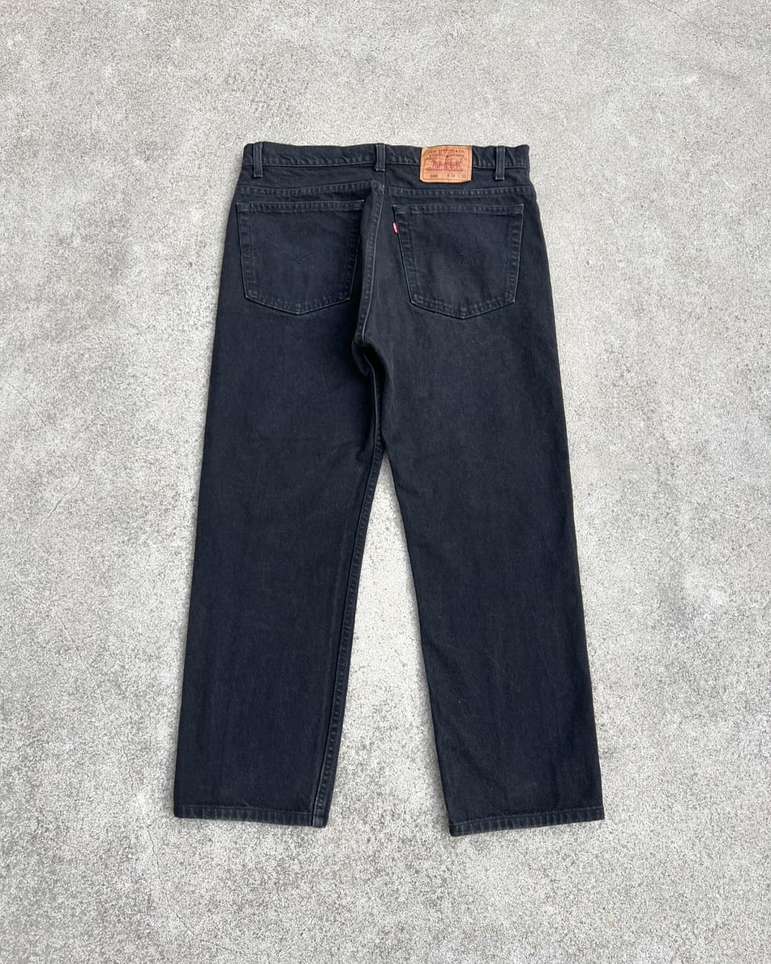 (36)90s 리바이스 505 블랙진 /384 상품이미지1