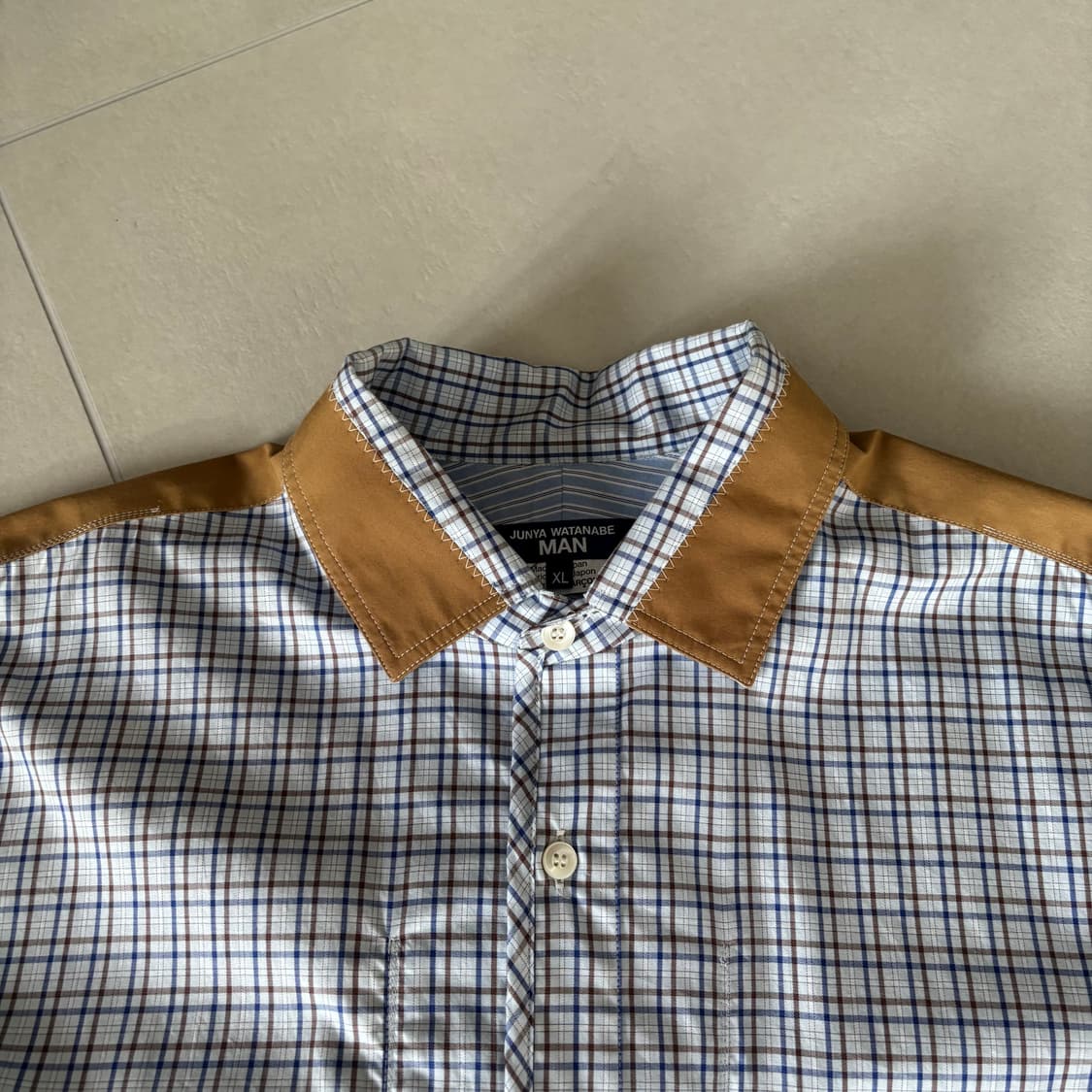 준야와타나베 카모 도킹 셔츠 상품이미지3