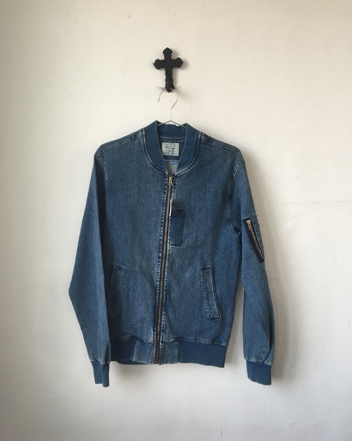 Denim bomber jacket 상품이미지2