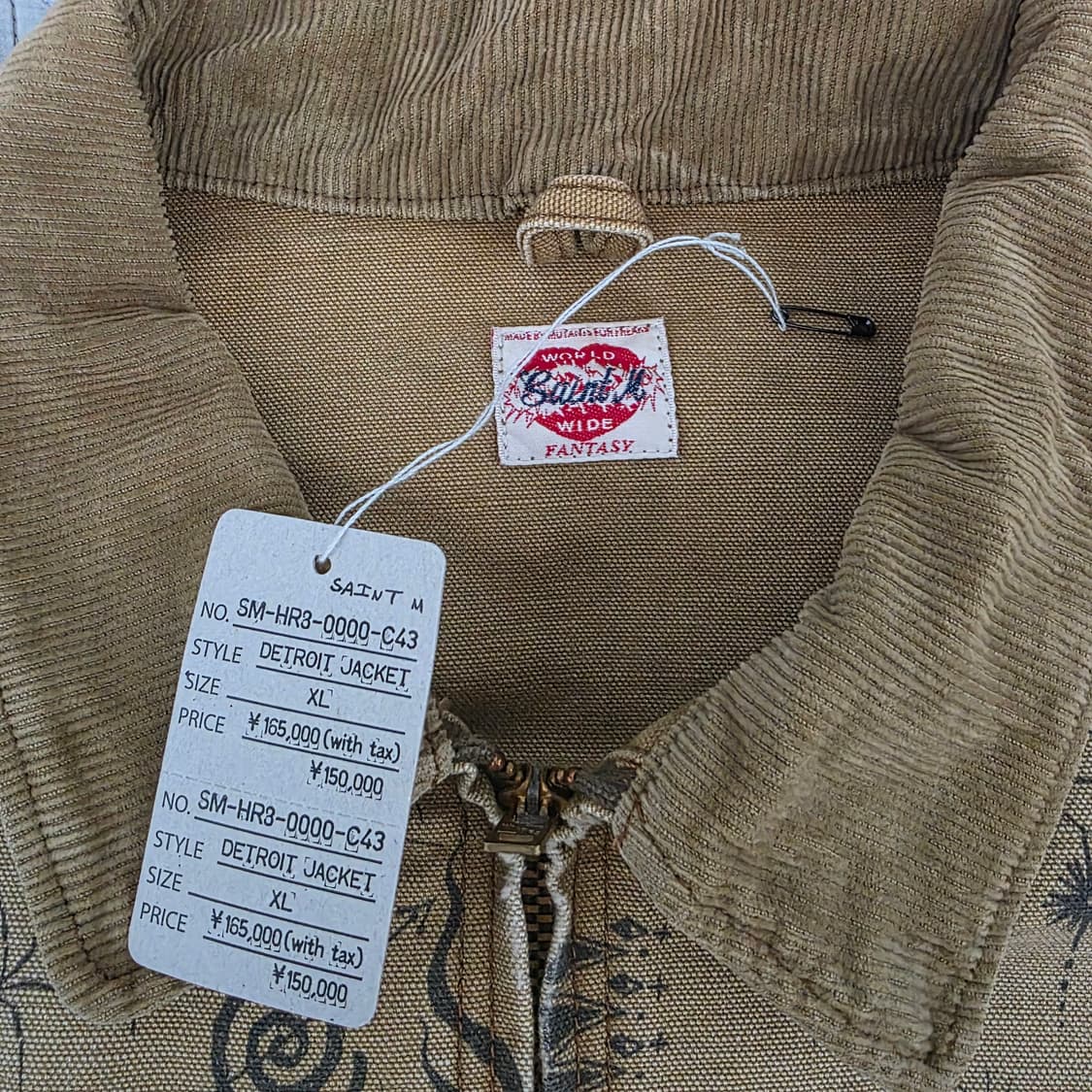 [XL] 세인트미카엘X DR WOO 디트로이트 자켓 상품이미지6
