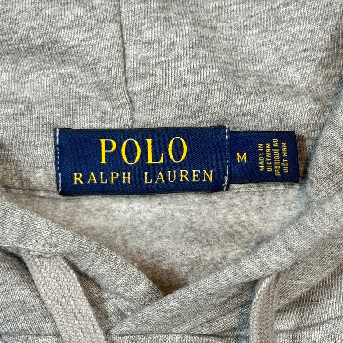 M) 폴로 랄프로렌 네이비 포니로고 후드티 그레이 상품이미지6