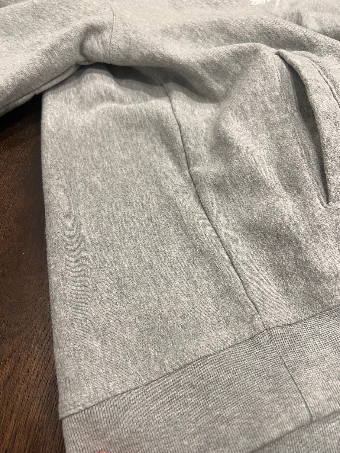 스투시 stock logo mock (grey heather) 상품이미지6