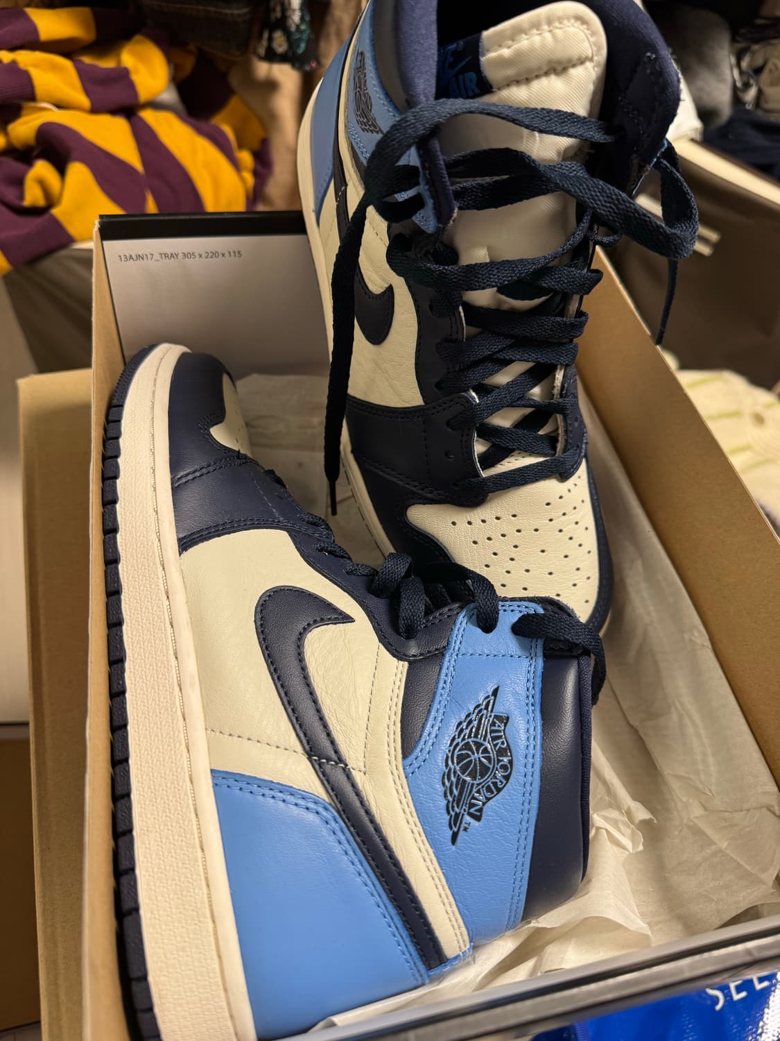 조던 OG 옵시디언 블루 260 상품이미지5