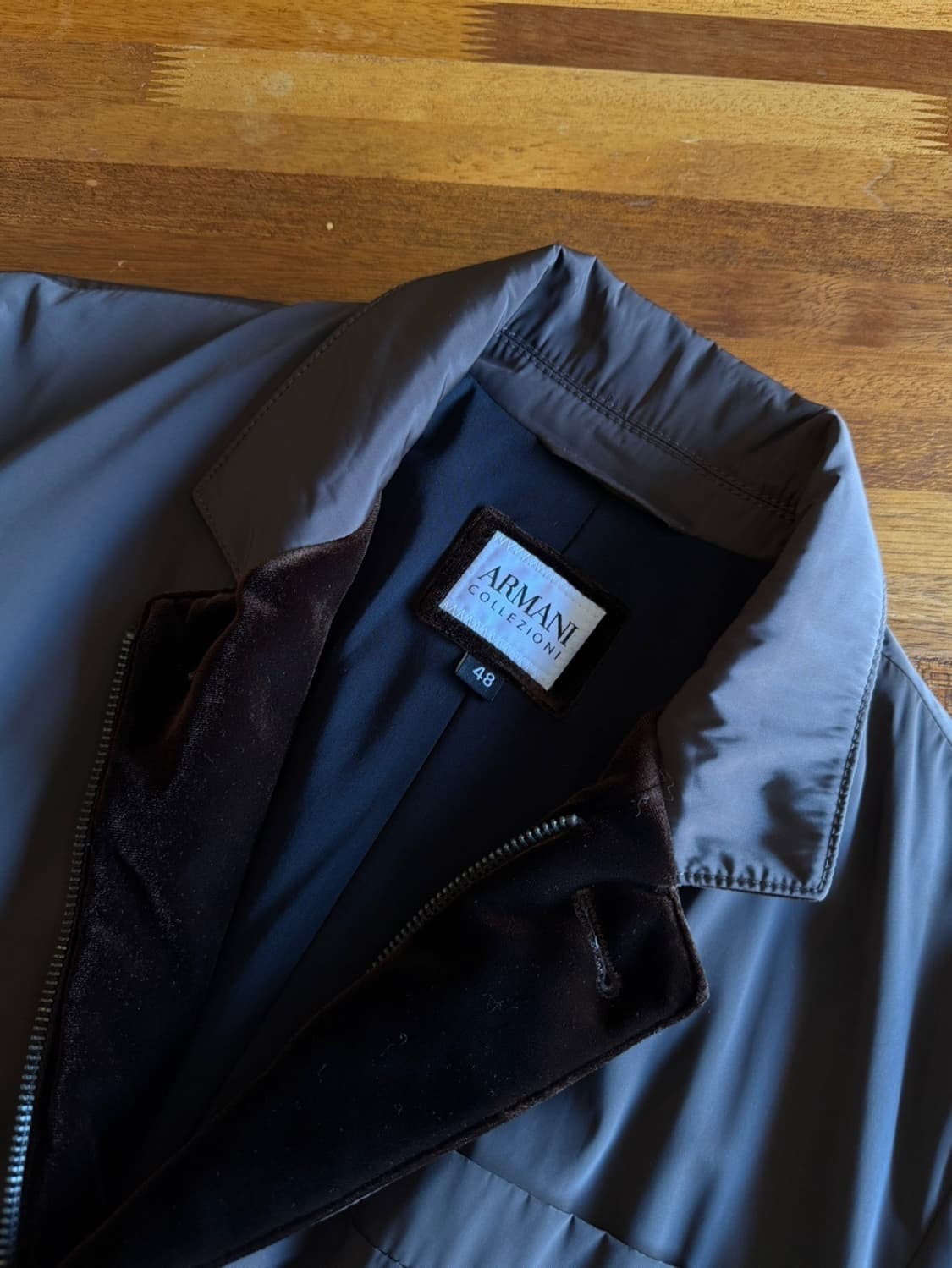 아르마니 벨루어 자켓 남성95 상품이미지2