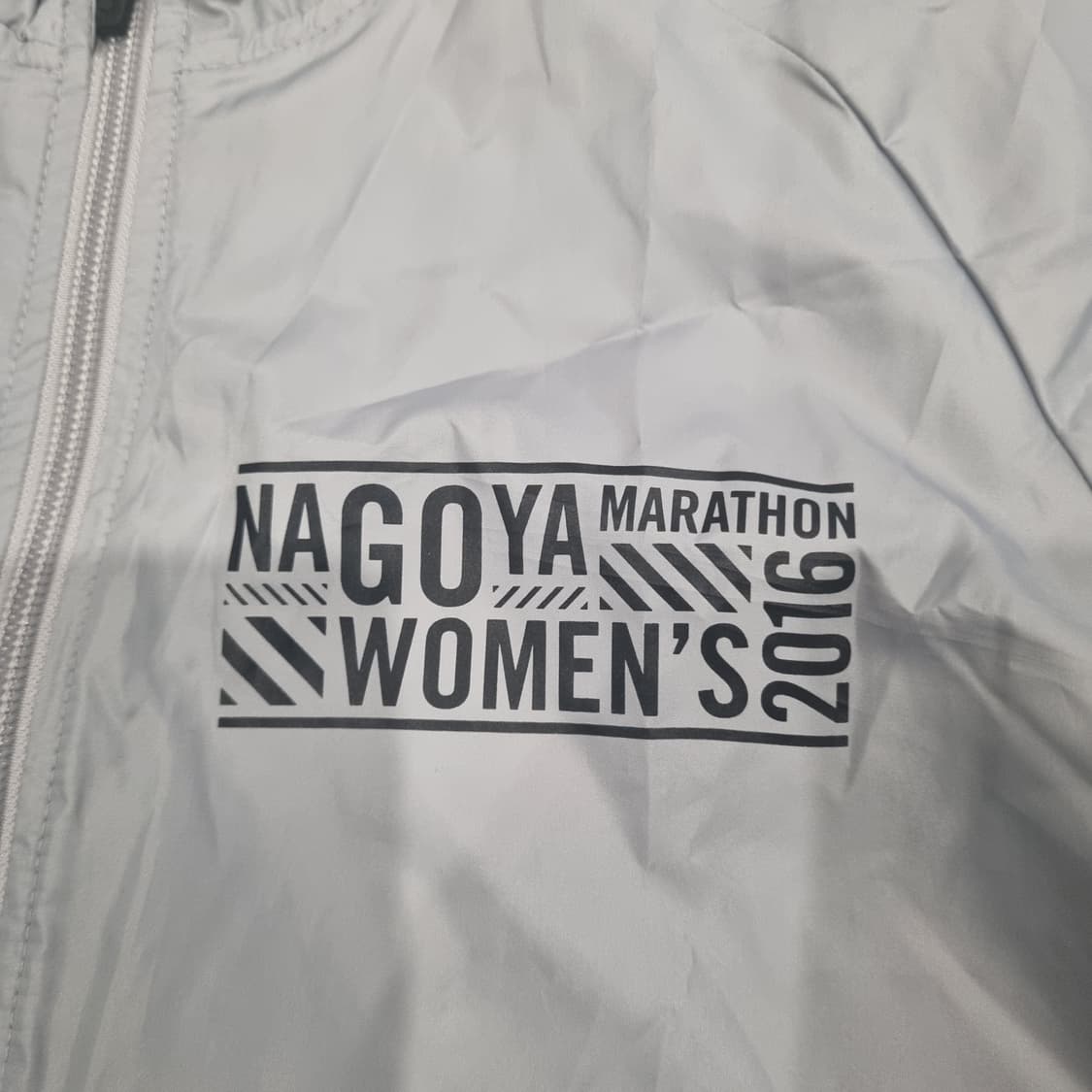 초희귀 일본 나이키 2016 나고야 우먼마라톤 바람막이 스텝전용 러닝 상품이미지3