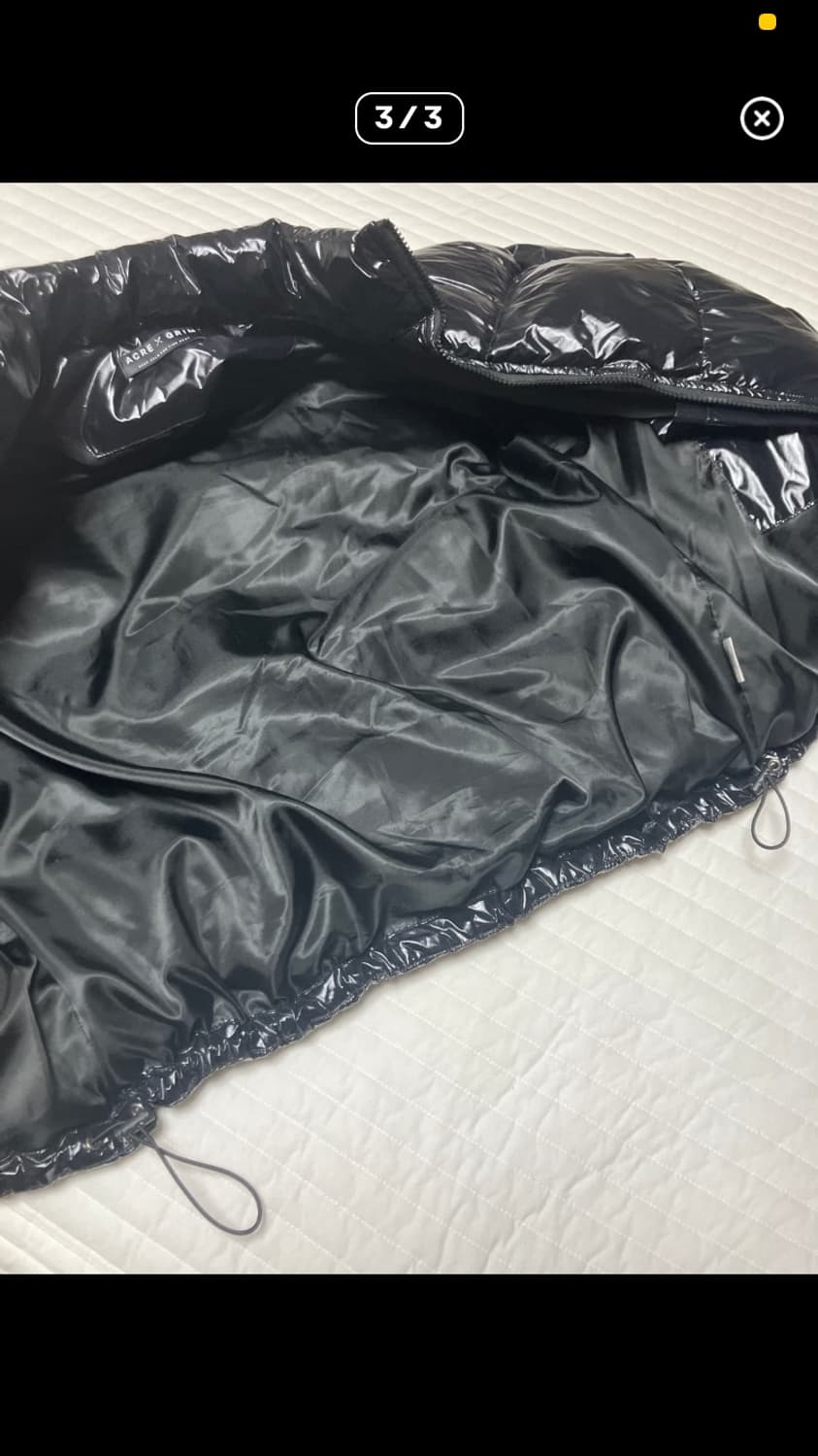 오텀 유광 크롭 패딩 상품이미지6