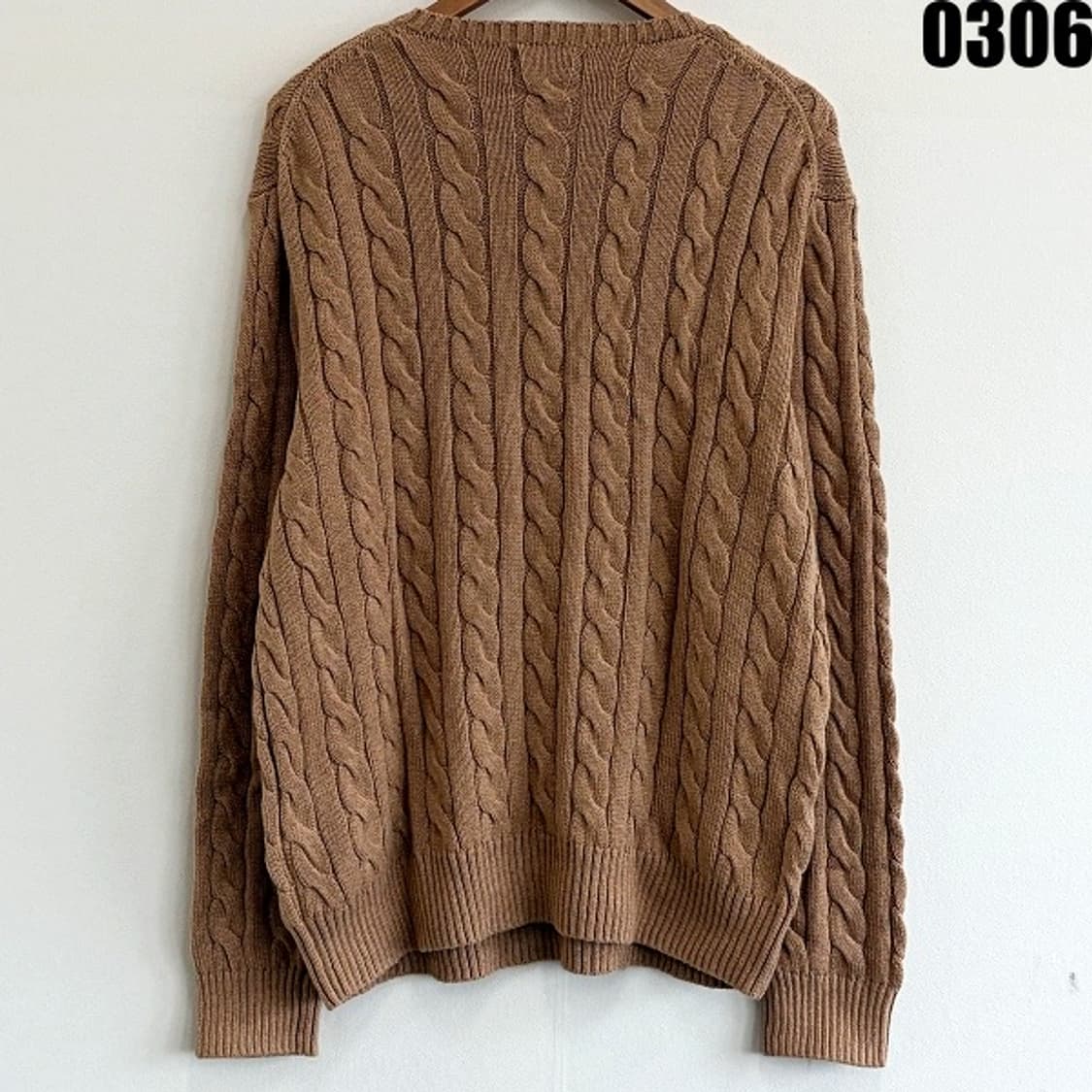 폴로 랄프로렌 클래식 케이블 니트 XL 0306 신형  상품이미지10