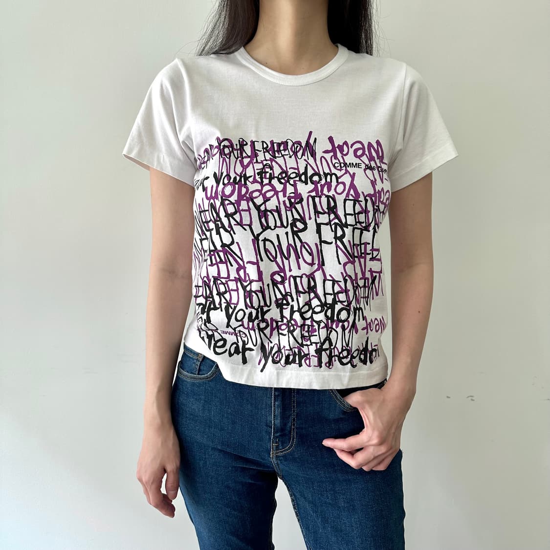 꼼데가르송 comme des garcons 멀티로고 반팔 티셔츠 상품이미지1