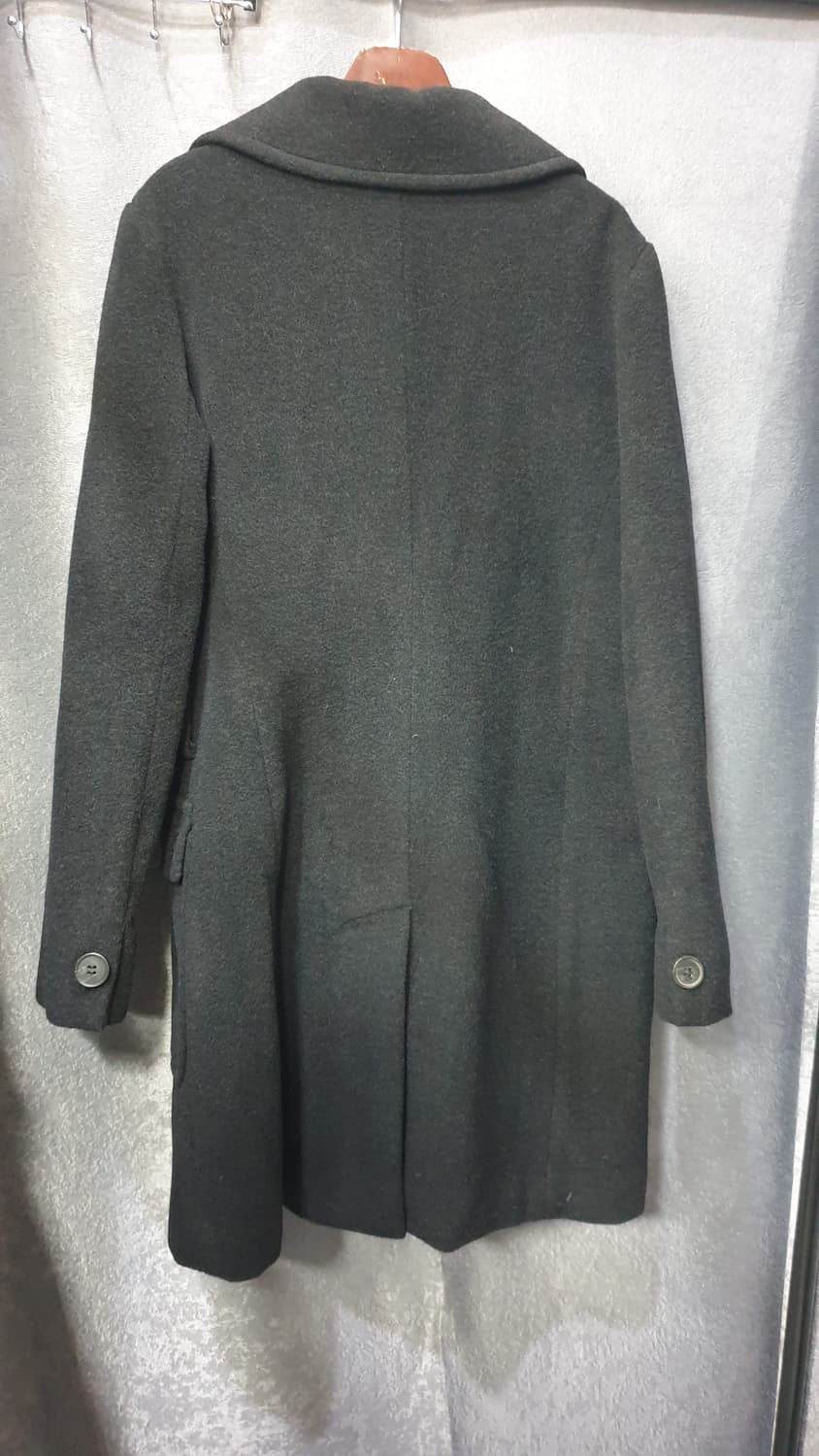 MAX&Co. 클래식 모직 코트 블랙 상품이미지3