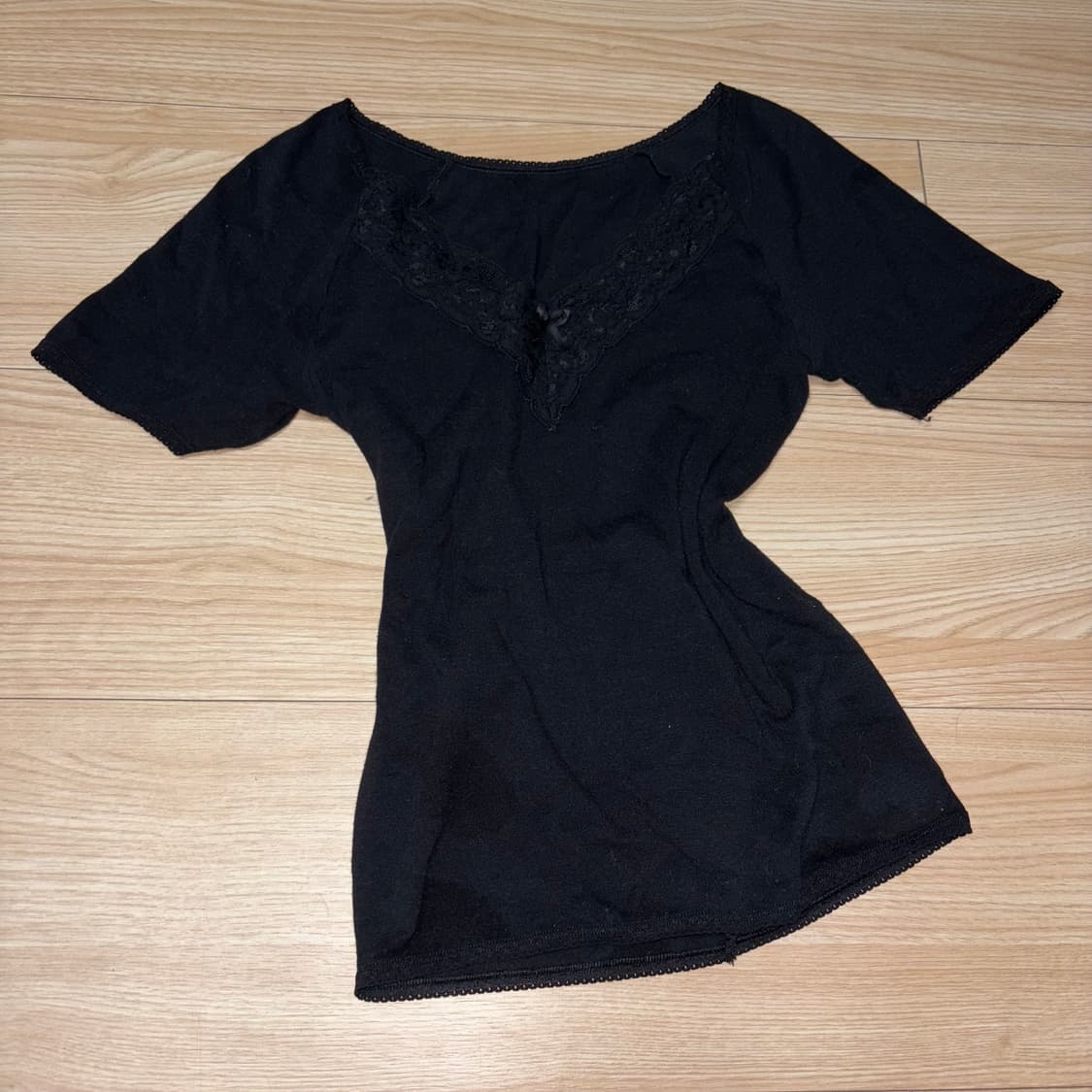 일본빈티지 레이스 탑 상품이미지3