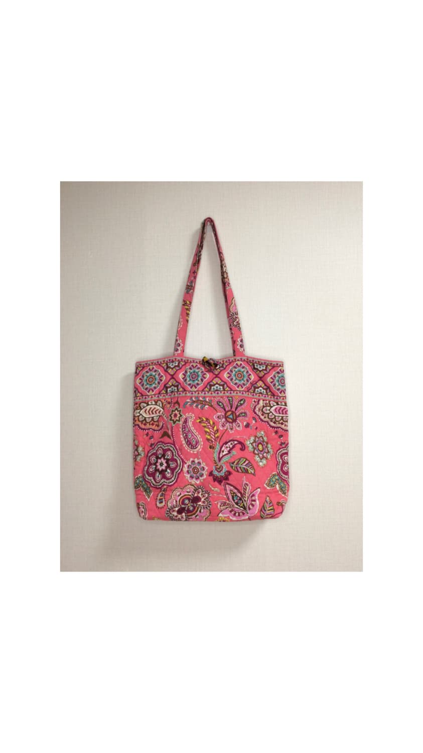 Vera bradley 베라 브래들리 핑크 에스닉 퀼팅 숄더백 상품이미지1