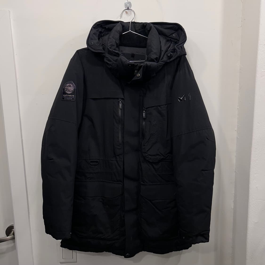 밀레 RSC 구스다운 하드쉘 후드 쉐르파 패딩 상품이미지2