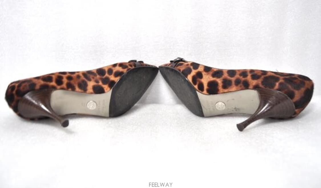 돌체앤가바나/여성호피무늬송치구두(사이즈240정품) 상품이미지7