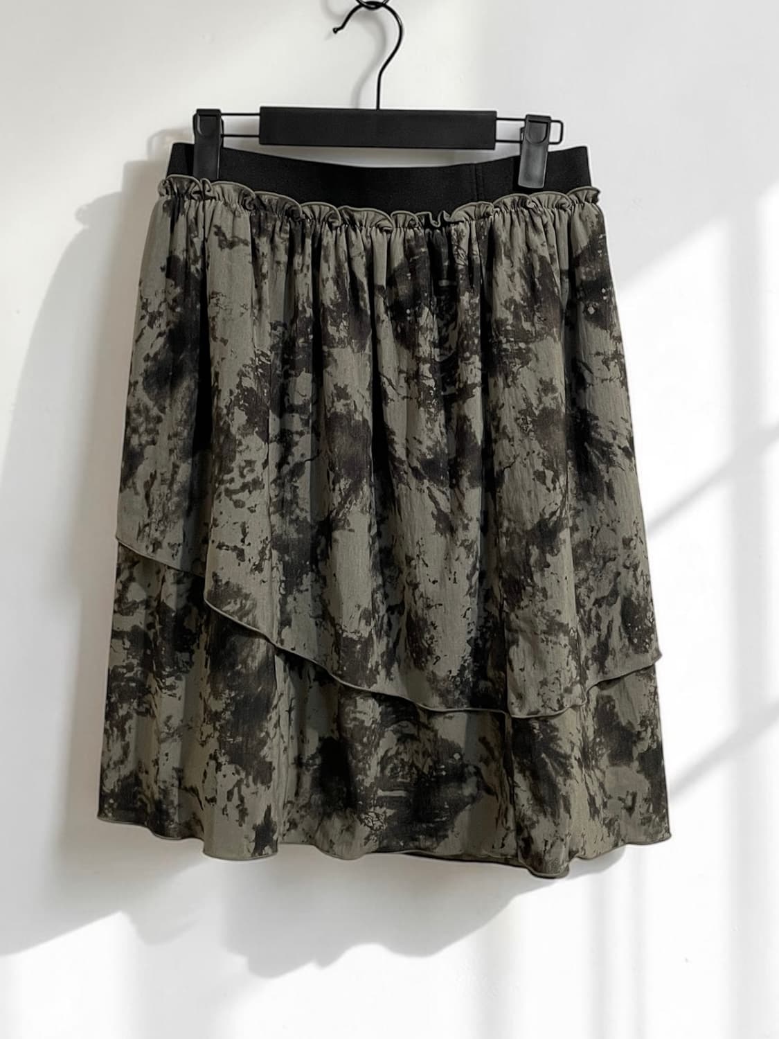 빔즈 패턴 플레어 스커트 상품이미지1