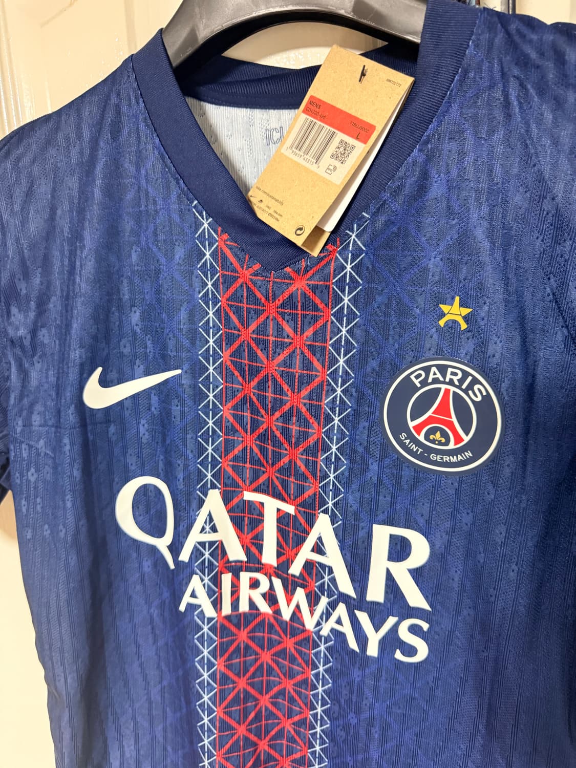 파리 생제르망 PSG 25-26 어센틱 ADV 유니폼 x 위켄드 콜라보 상품이미지2