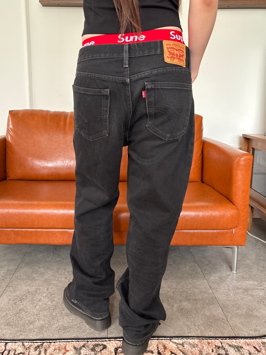리바이스 516 블랙 상품이미지2