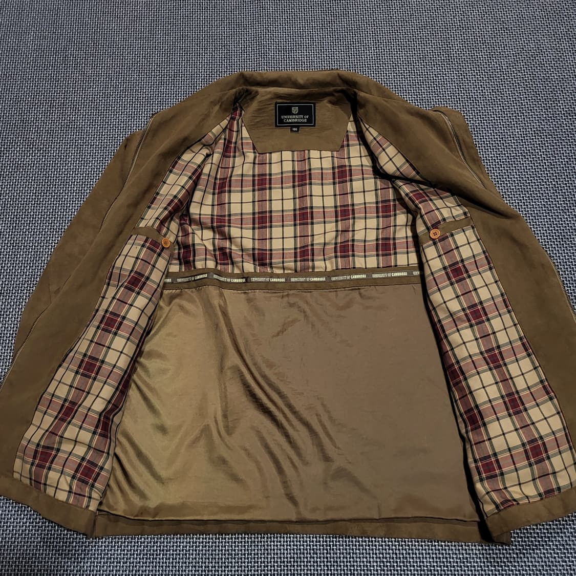 케임브리지 대학교 스웨이드 자켓 브라운 (100) 상품이미지2