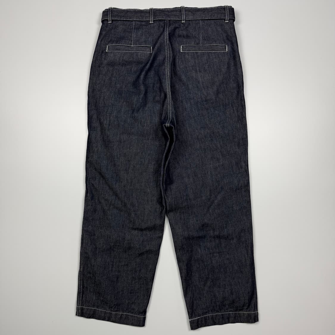 (33) 뷰티앤유스 유나이티드에로우즈 벨티드 데님 팬츠 상품이미지2