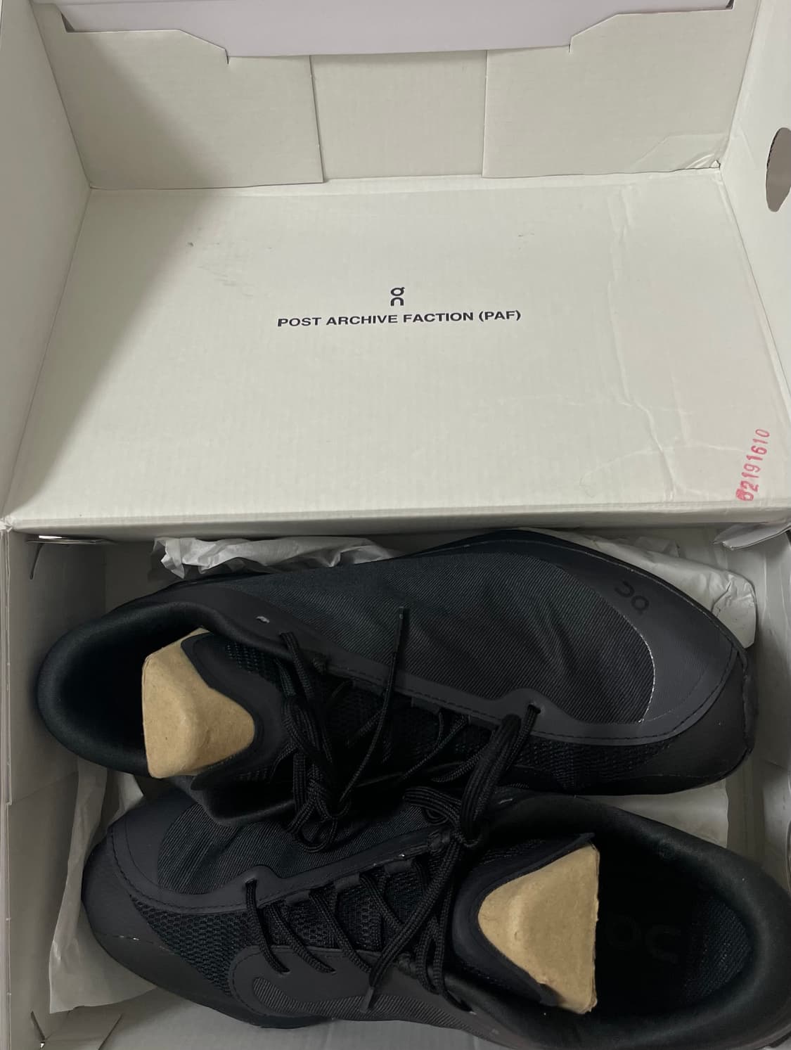 Pafxon cloudventure Peak black 파프x온 블랙 상품이미지2