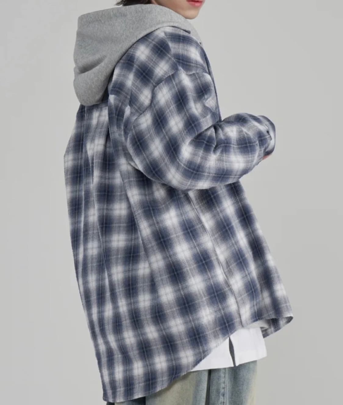 시티보이 체크 셔츠 상품이미지1