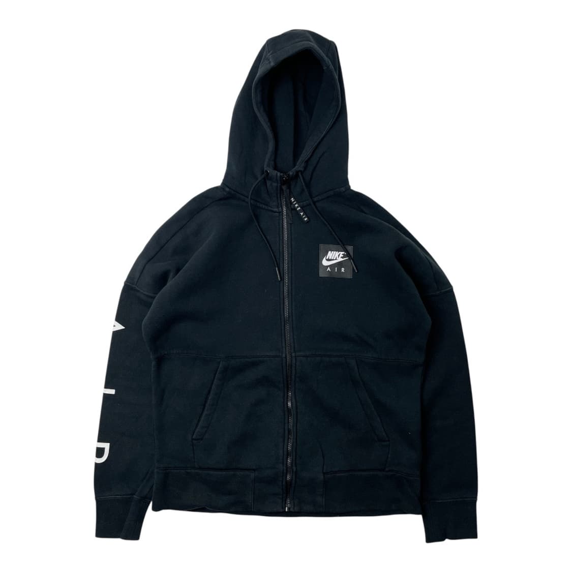 나이키 에어 블랙 기모 후드집업 L 상품이미지1