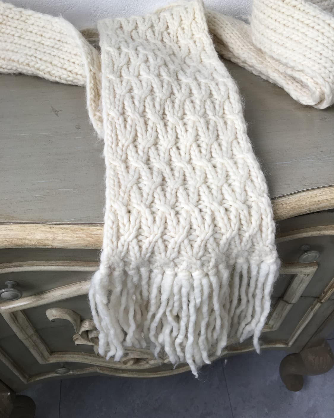 woolen knit muffler 상품이미지3