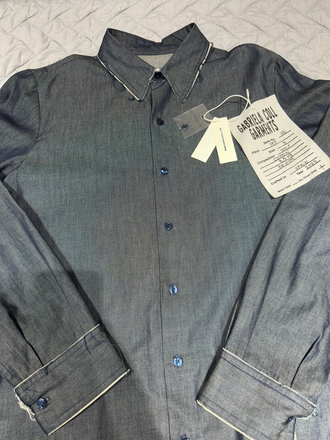 Gabriela Coll Garments 데님 셔츠 상품이미지2