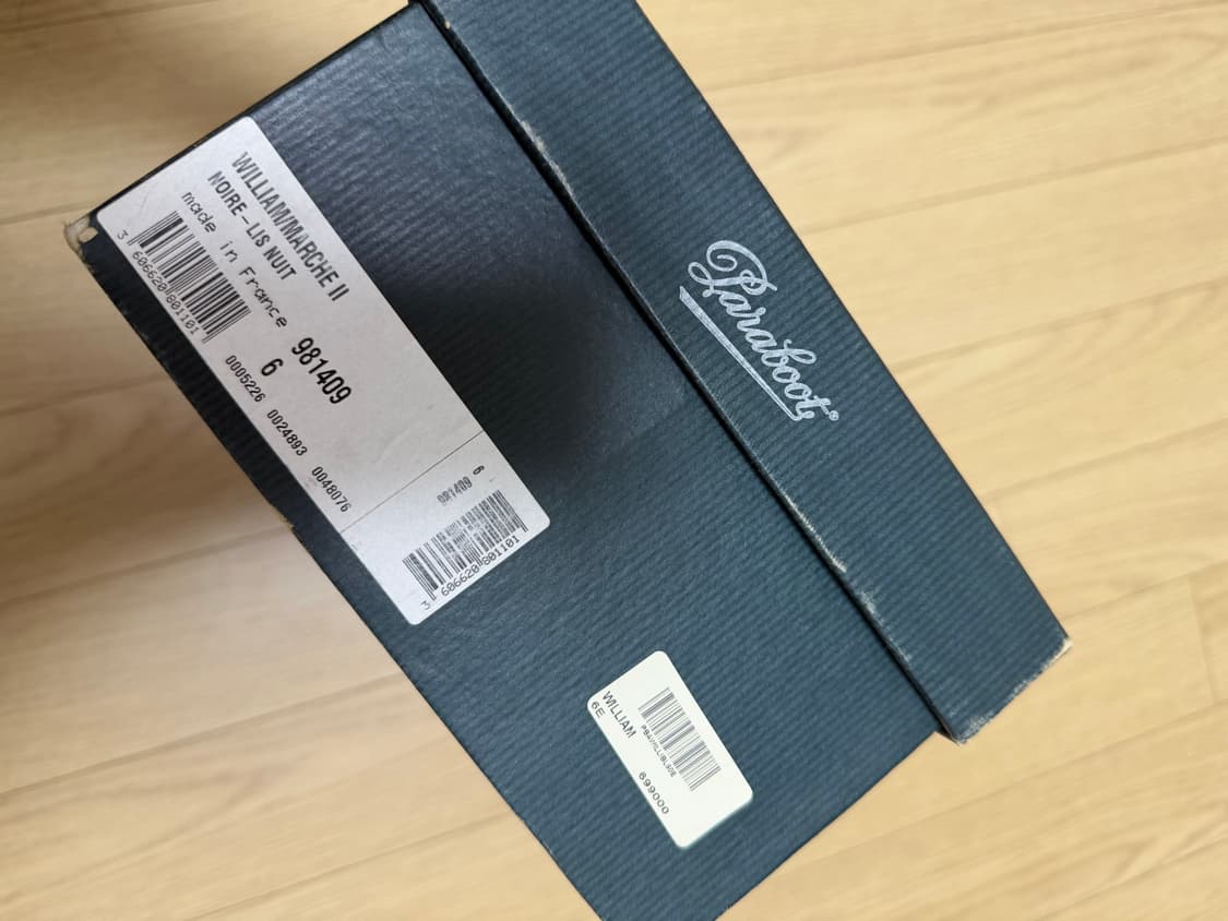 파라부트 윌리엄 네이비(LIS NUIT) UK 6 사이즈 상품이미지8