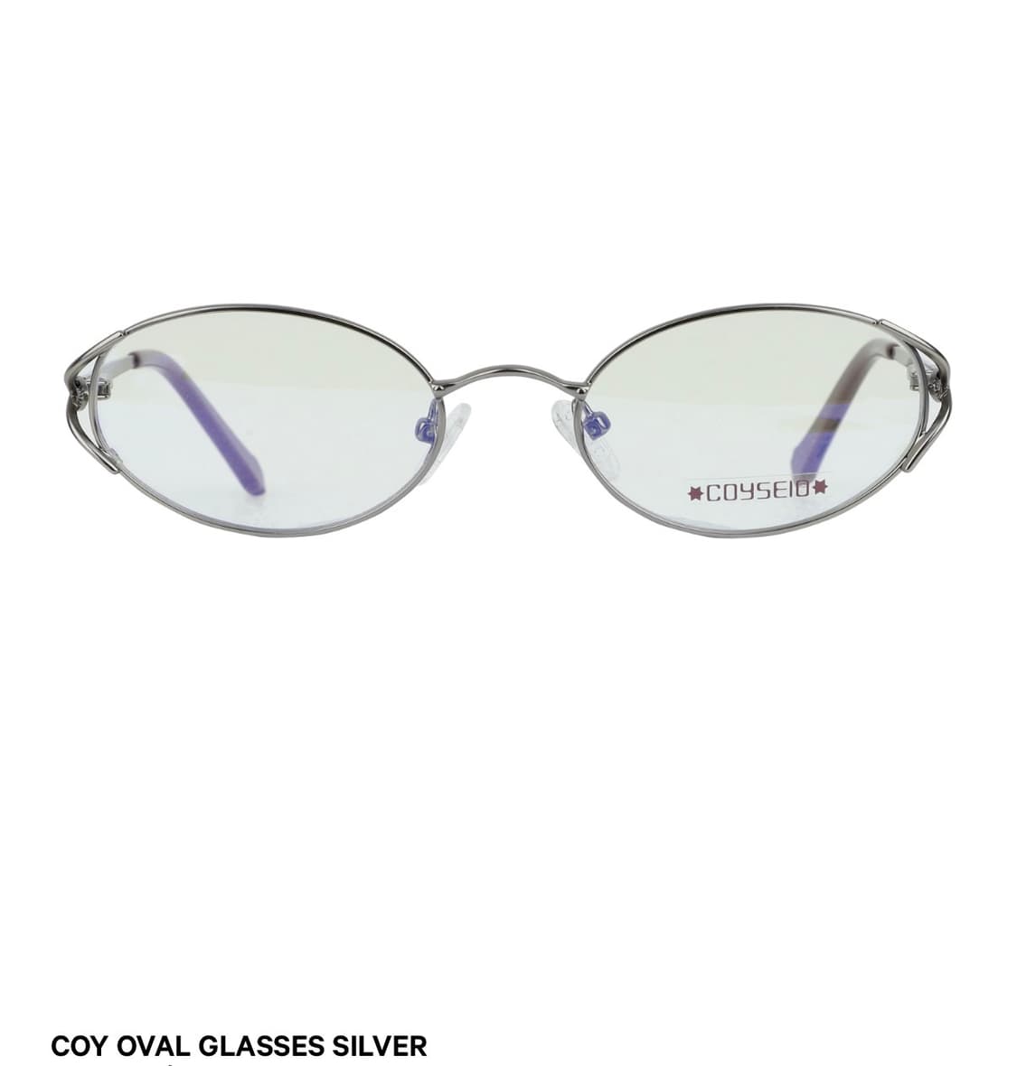 코이세이오 26ss 오벌 실버 안경  상품이미지1