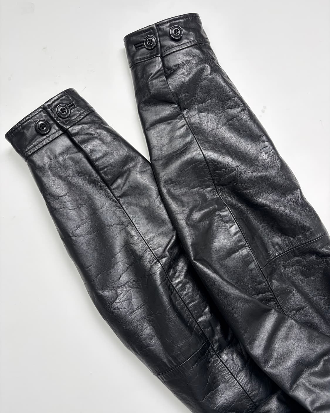 90s Gap Leather Jacket (black) 상품이미지7