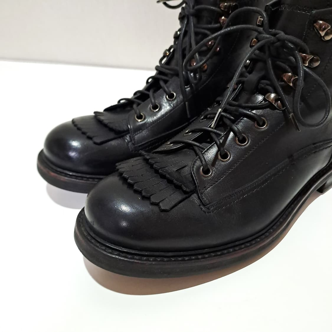 (택포) 엠포리오아르마니 가죽 부츠 8 1/2 B391 상품이미지2