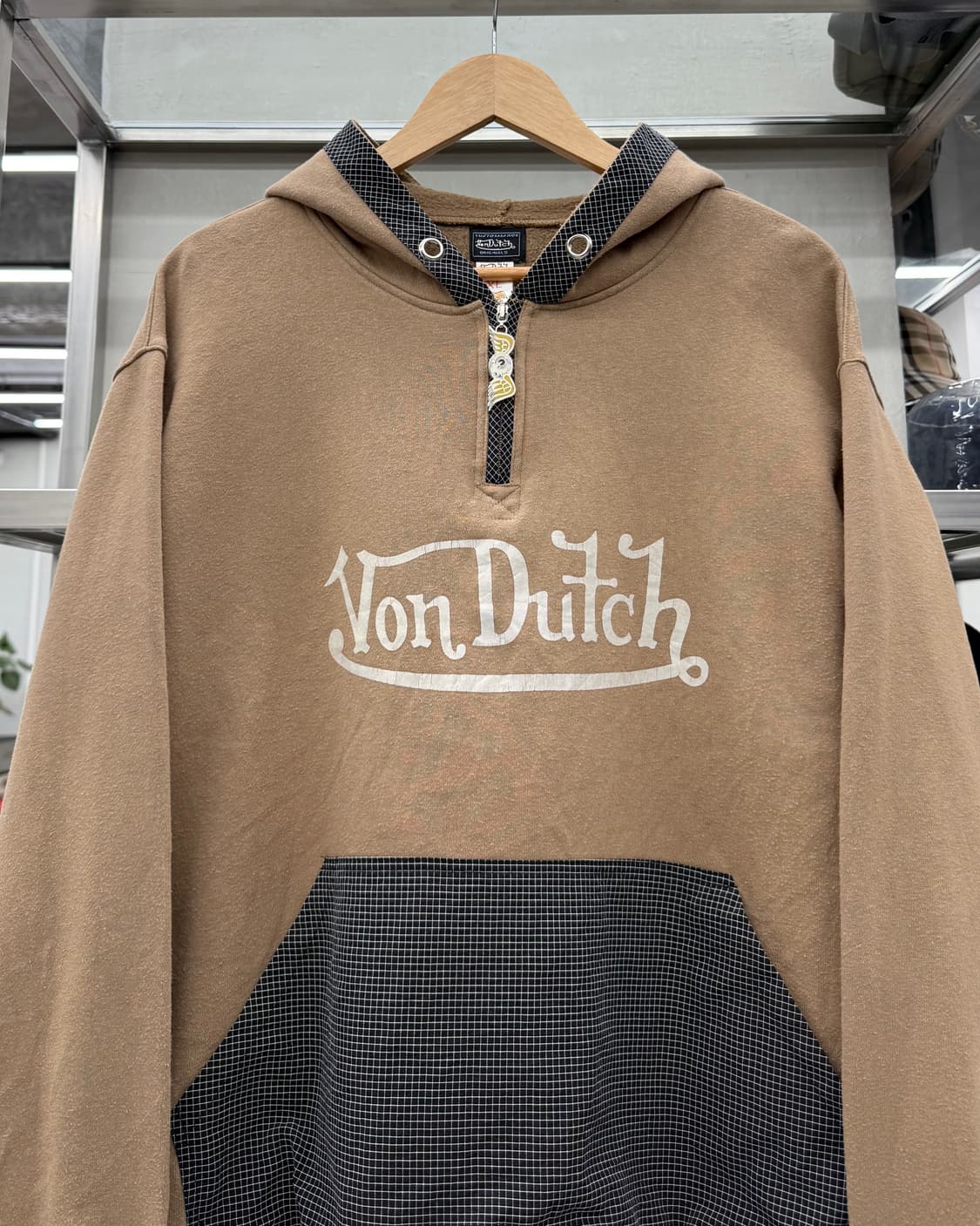 본더치 Von Dutch 00s 풀오버 스웻 후디 후드티 상품이미지3