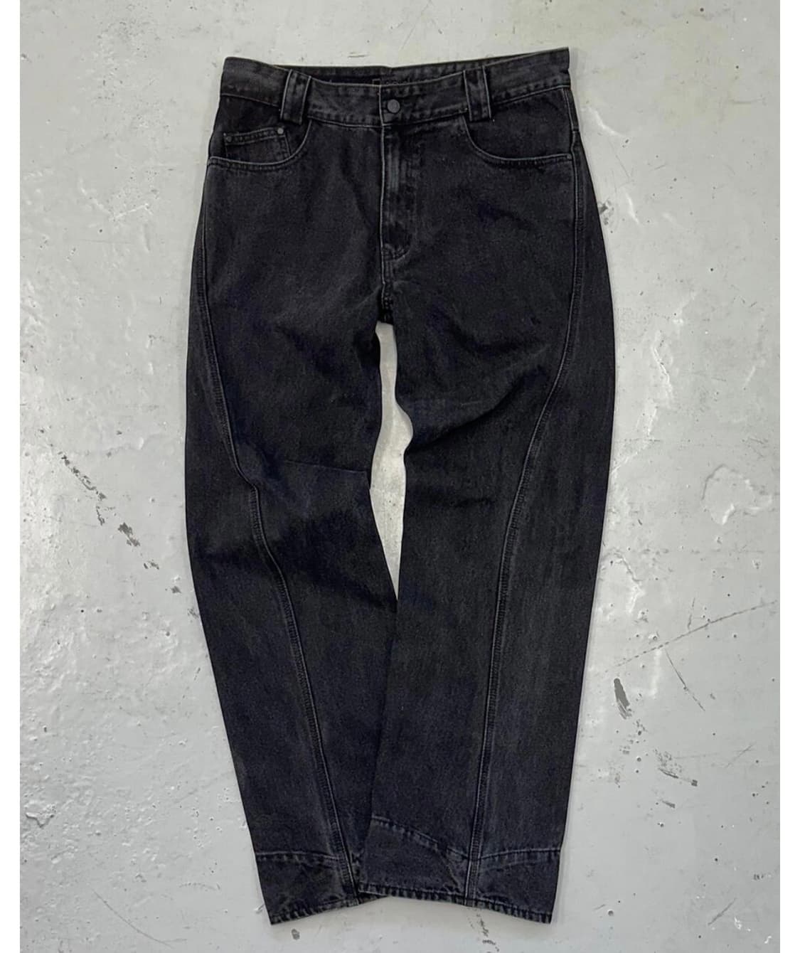 MPa DRIFT DENIM PANTS (BLACK) 상품이미지2