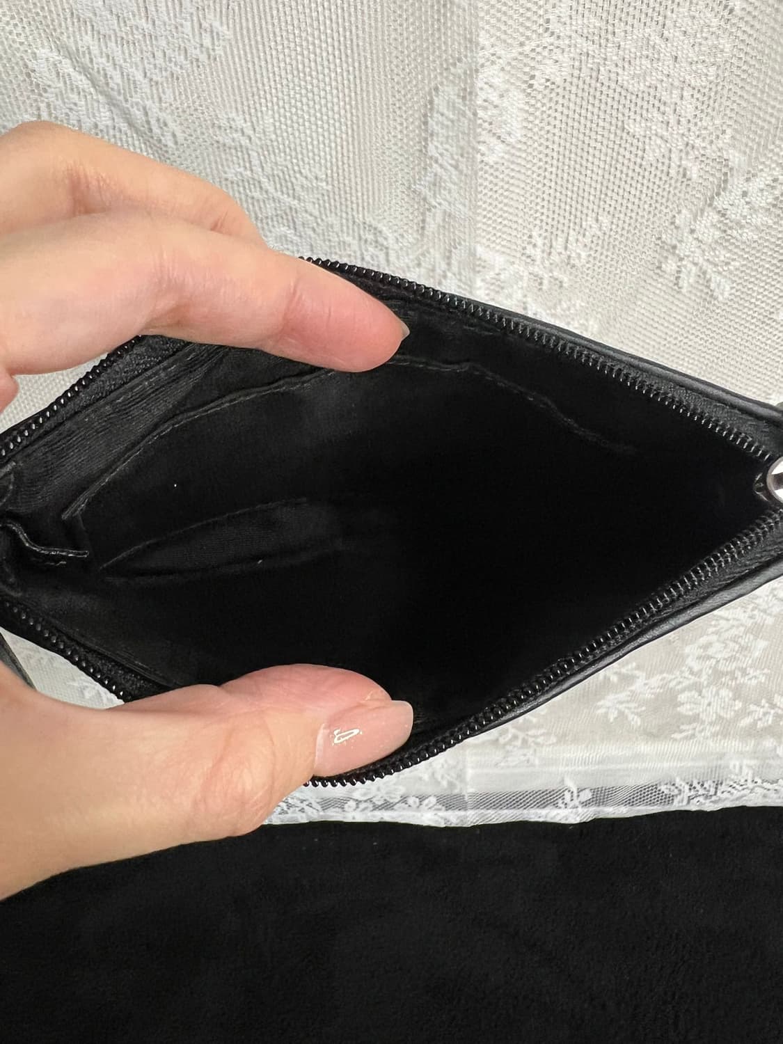 코치 블랙 미니 파우치 백 y2k 상품이미지5