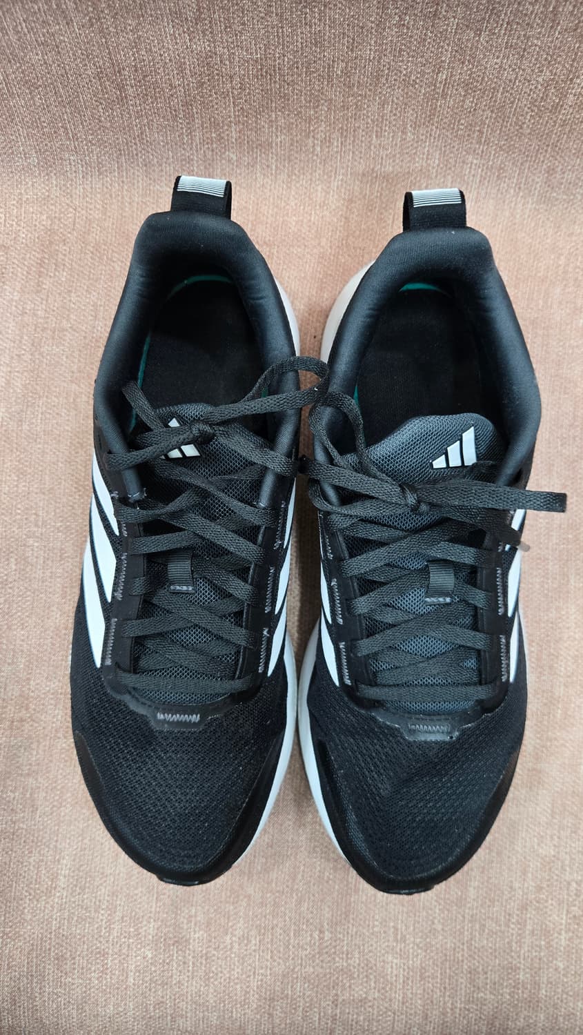 아디다스 260mm- 런팔콘 5 와이드 코어 블랙 클라우드  상품이미지2