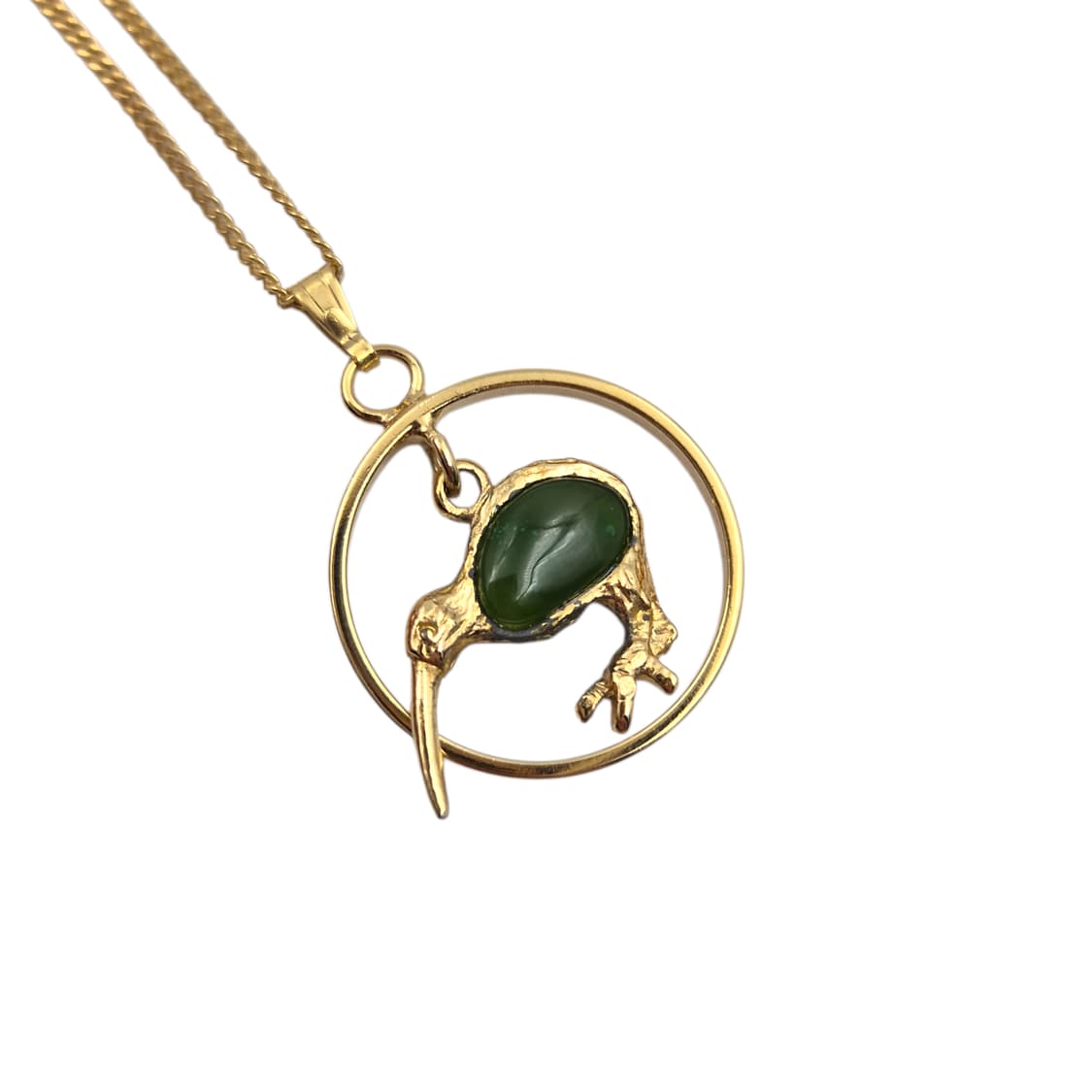 80s 뉴질랜드 아리키 22k 키위새 목걸이 상품이미지4