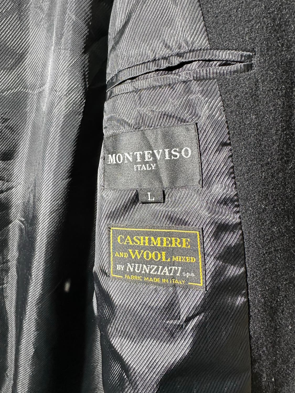 monteviso 캐시미어 혼방 울 코트 상품이미지3