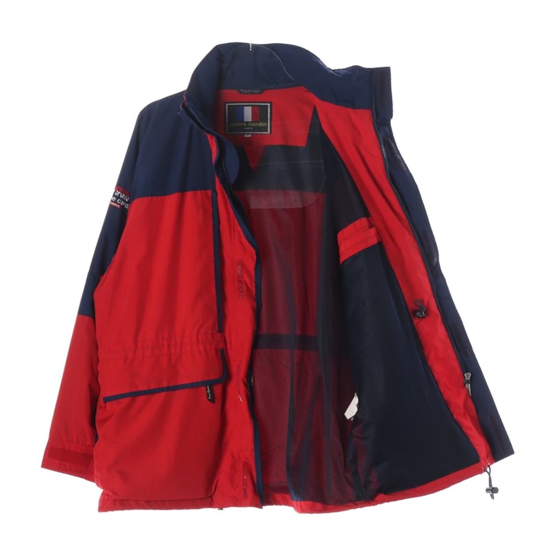 피에르가르뎅 빈티지 올드스쿨 컬러블록 자켓 2XL 상품이미지2