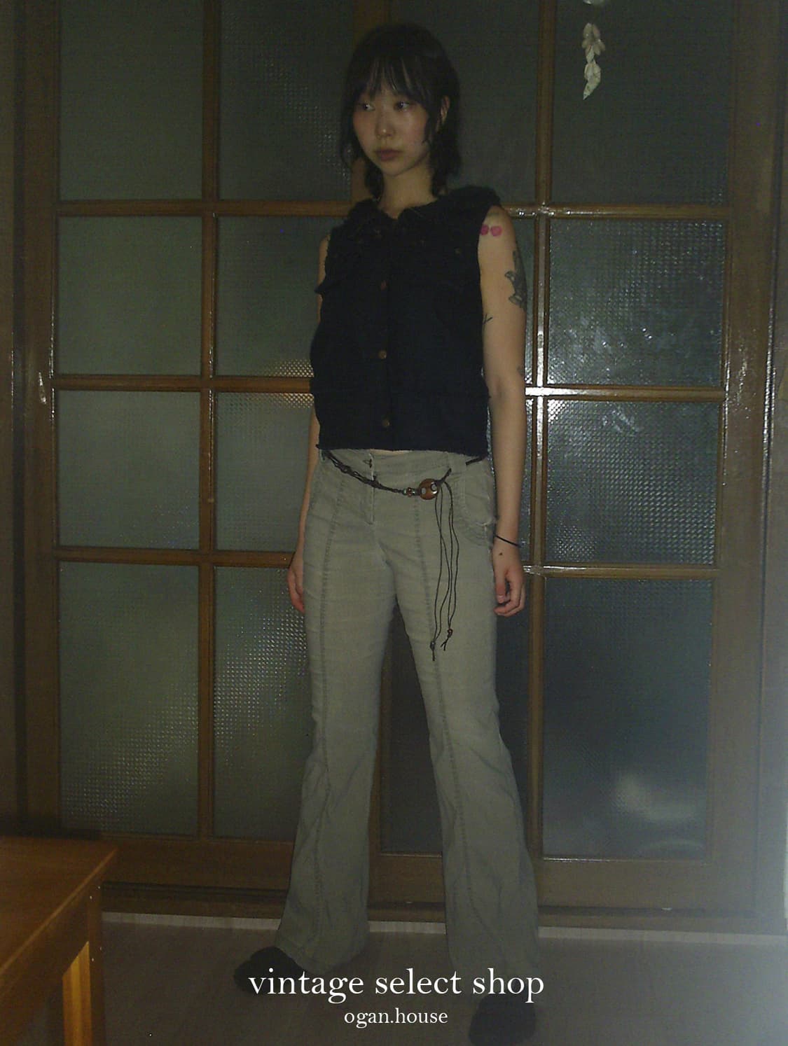 y2k work pants 상품이미지4