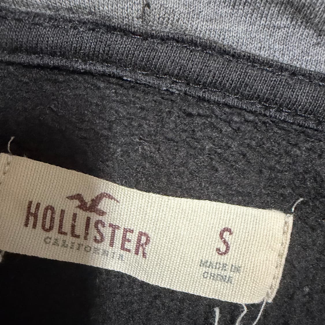 홀리스터 블랙 후드집업 S 상품이미지3