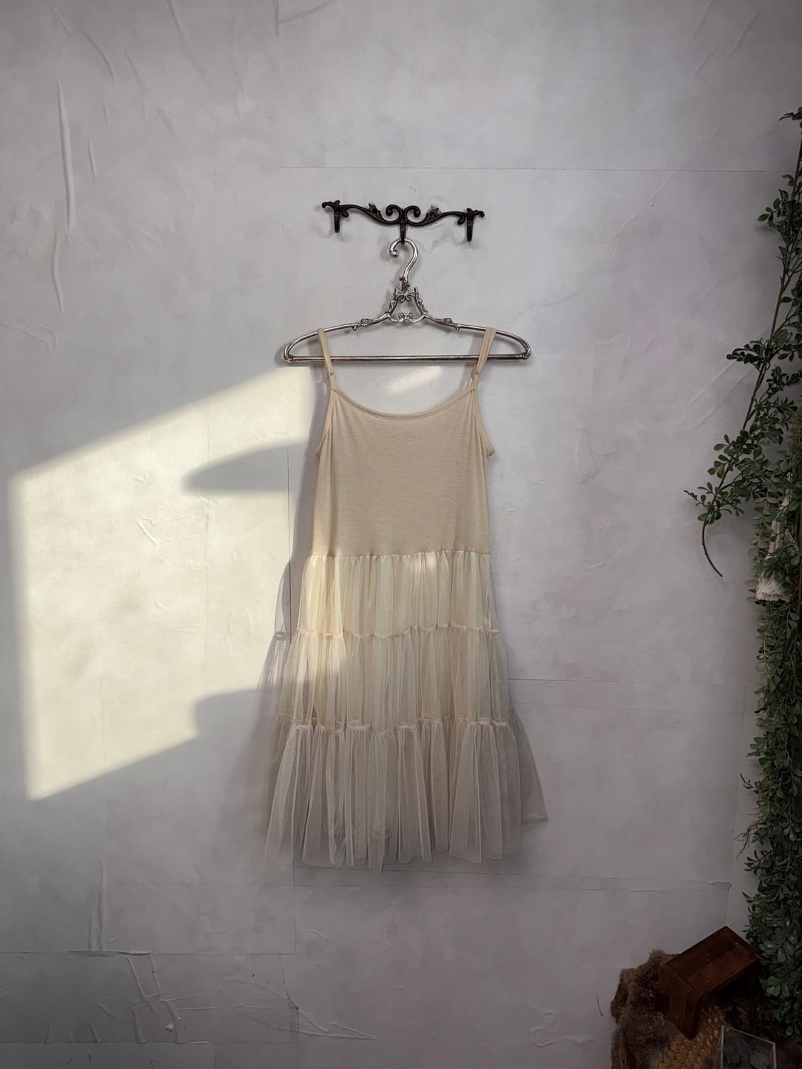 Pink beige ballet chiffon ops 상품이미지3